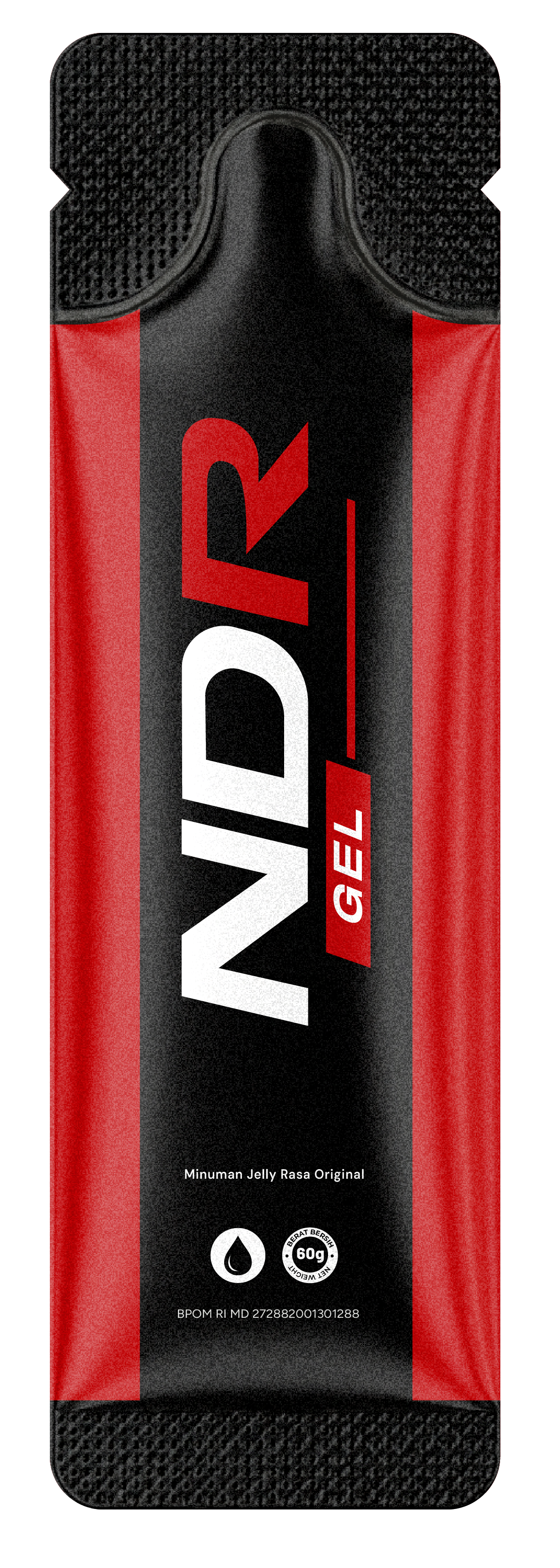 NDR Gel sachet — single-serve endurance energy gel
